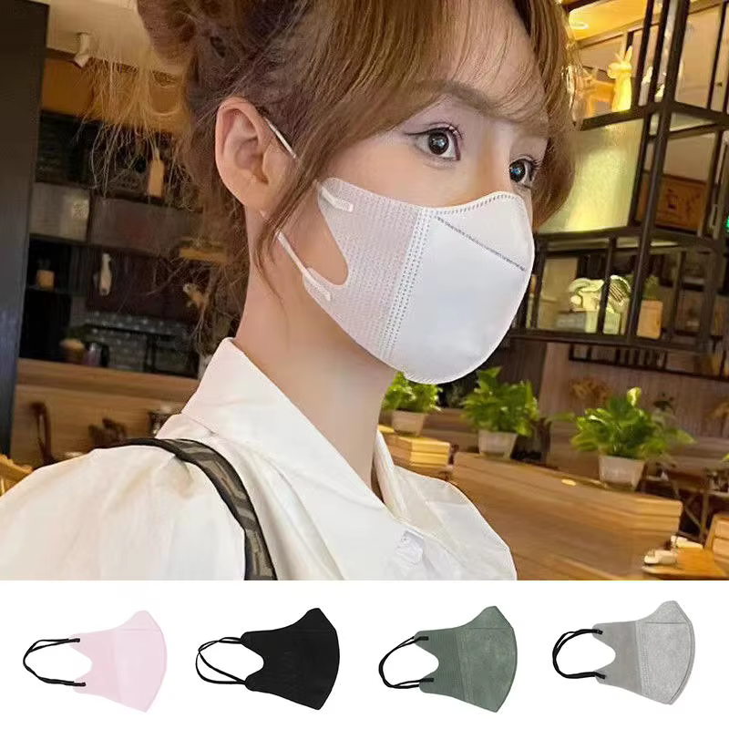10/100 pièces masques de Protection 3D Protection efficace masques de Protection respirants à la mode masques à la mode masques jetables