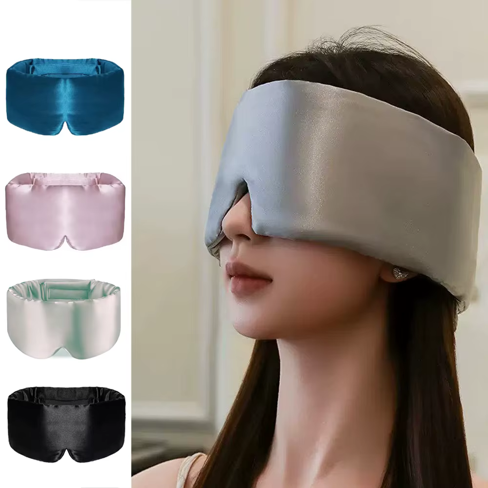 Masque de sommeil en soie de mûrier pour les yeux
