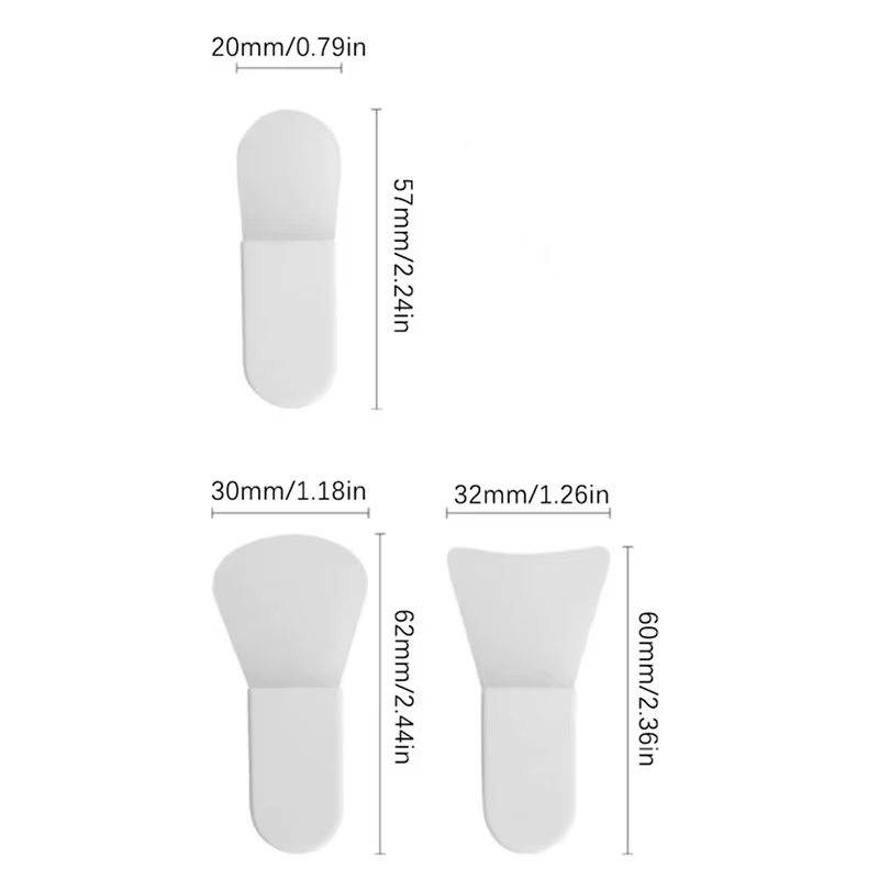Brosse pour masque Facial en Silicone