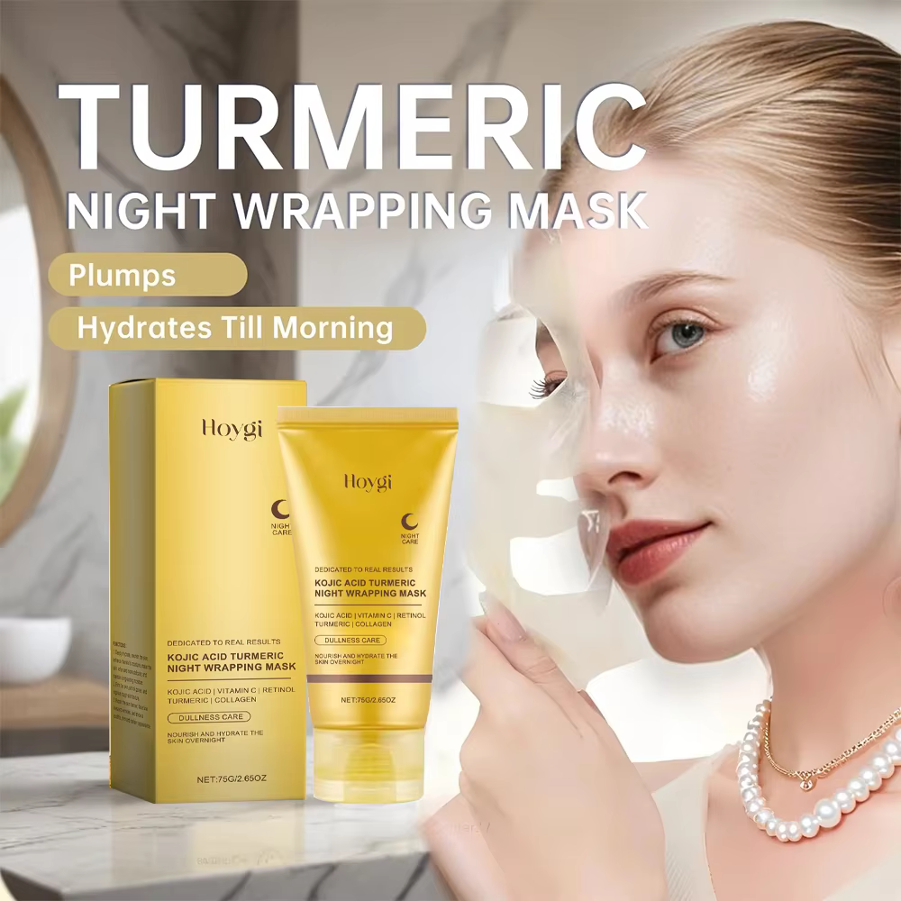 Masque au collagène profond au curcuma