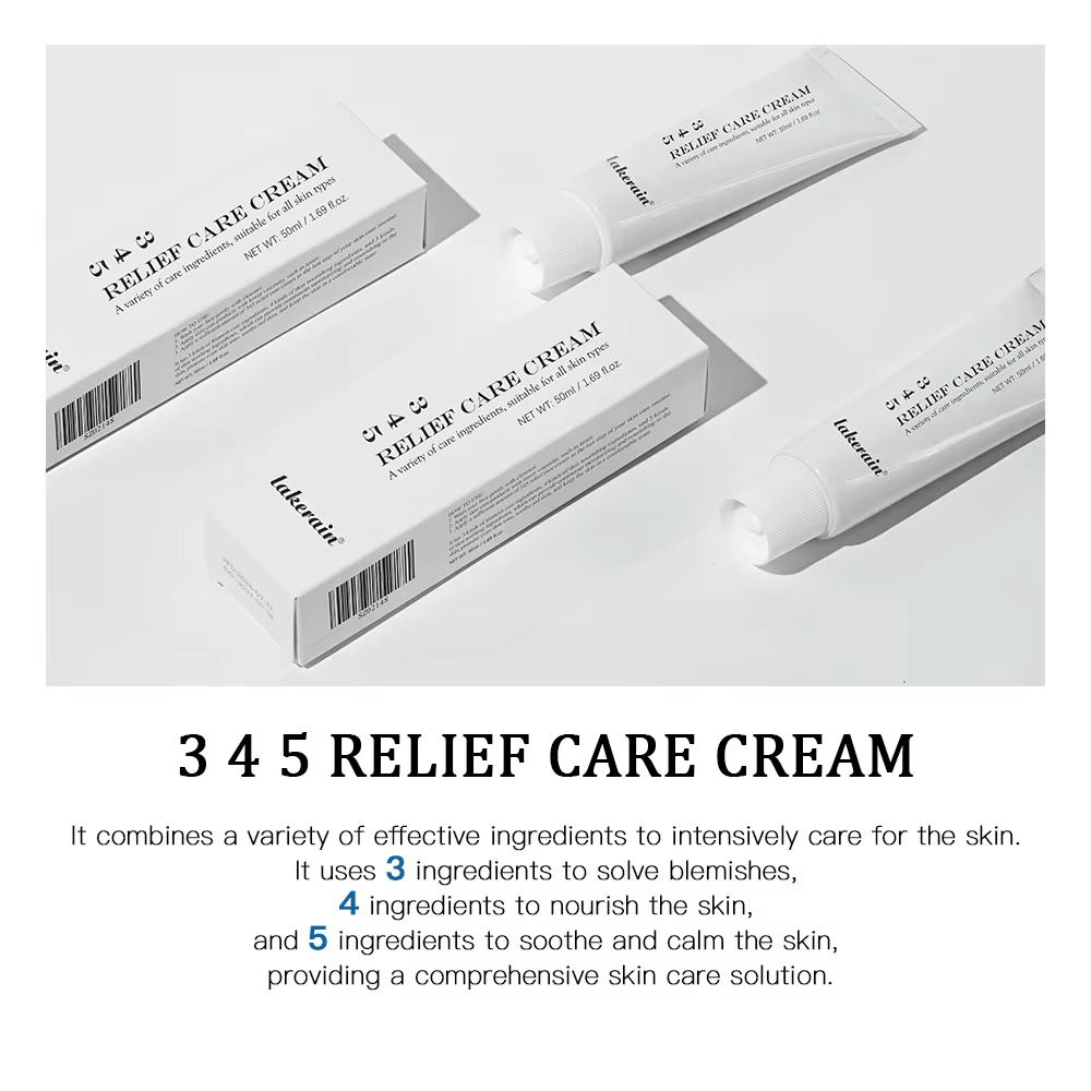 Solution de crème de soulagement pour les problèmes de peau