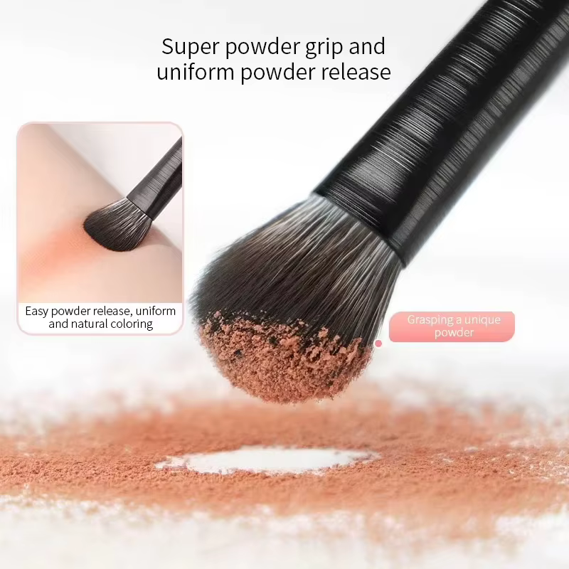 Ensemble de pinceaux de maquillage pour les yeux 6 pièces: pinceau professionnel pour fard à paupières à contour doux