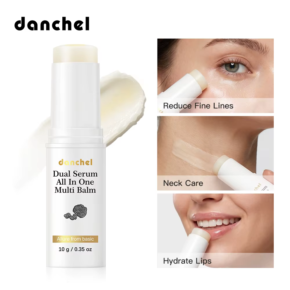 Stick multi-baume végétalien au collagène et à la vitamine C 3-en-1 hydratant