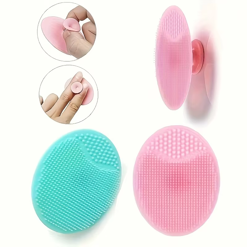 Outils de nettoyage du visage doux dissolvant de points noirs huile lèvres Peeling hors sûr Double face lavage