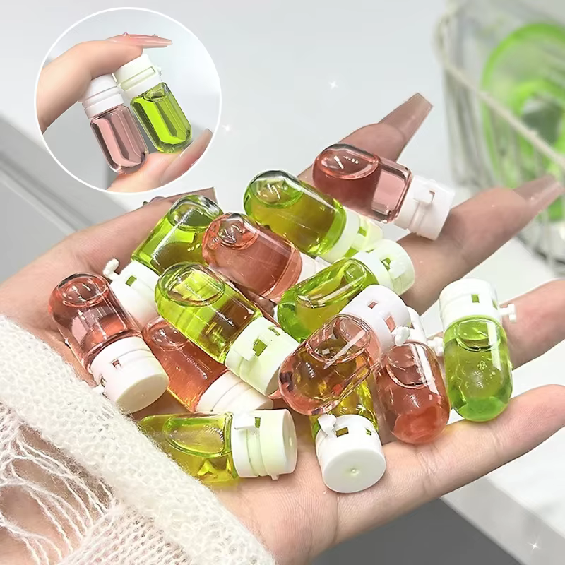 7/40 Capsules d'huile nettoyante doucement Non irritante hydrater apaiser nettoyage voyage Portable unique démaquillant huile