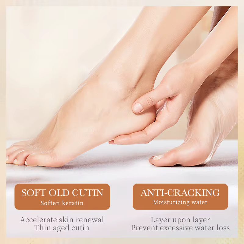 SADOER beurre de karité crème pour les pieds hydratant Anti-rides Anti-séchage talon réparation élimination peau morte