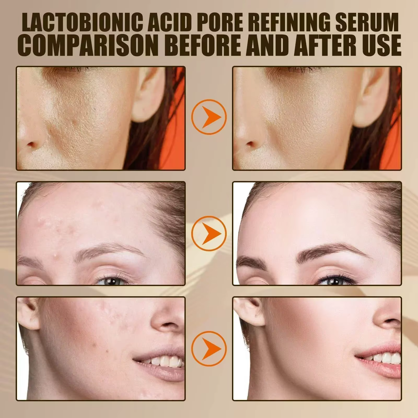 Sérum rétractable pour le visage