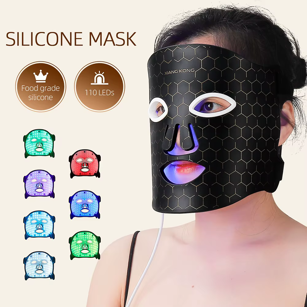 Masque Facial LED en Silicone