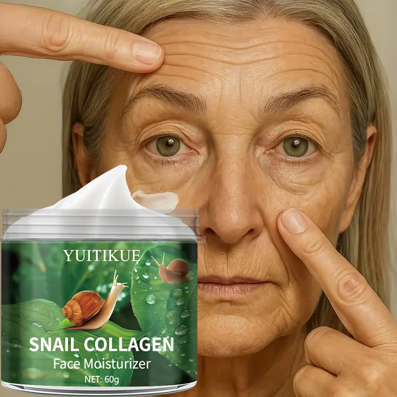 YUITIKUE 96% crème de mucine d'escargot 60g - rétinol et collagène