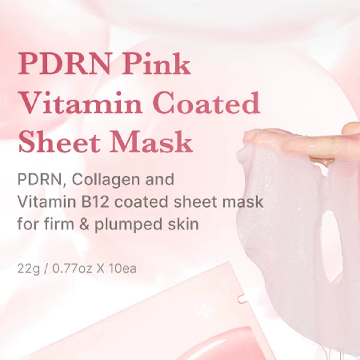 Masque en feuille Medicube Salmon DNA PDRN Pink Vita Coating 10ea