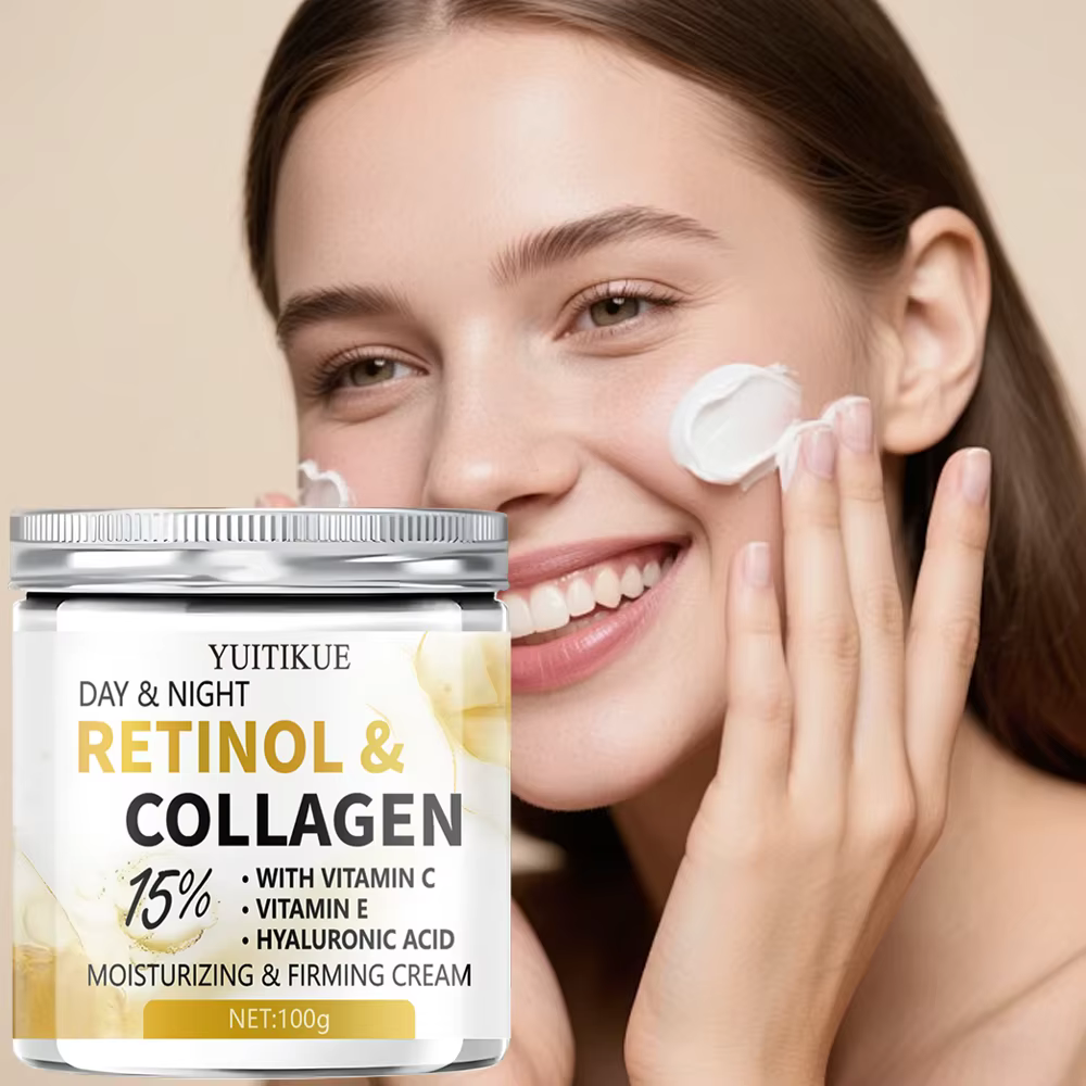 DAY & NIGHT Crème raffermissante 100g - 15% rétinol et collagène