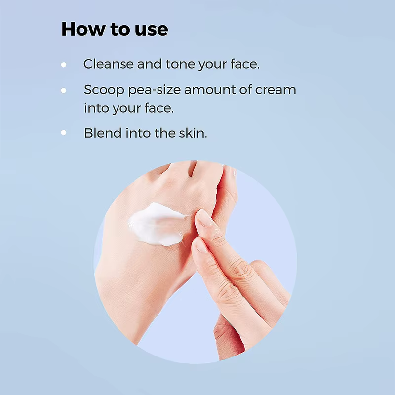 Crème visage à l'acide hyaluronique