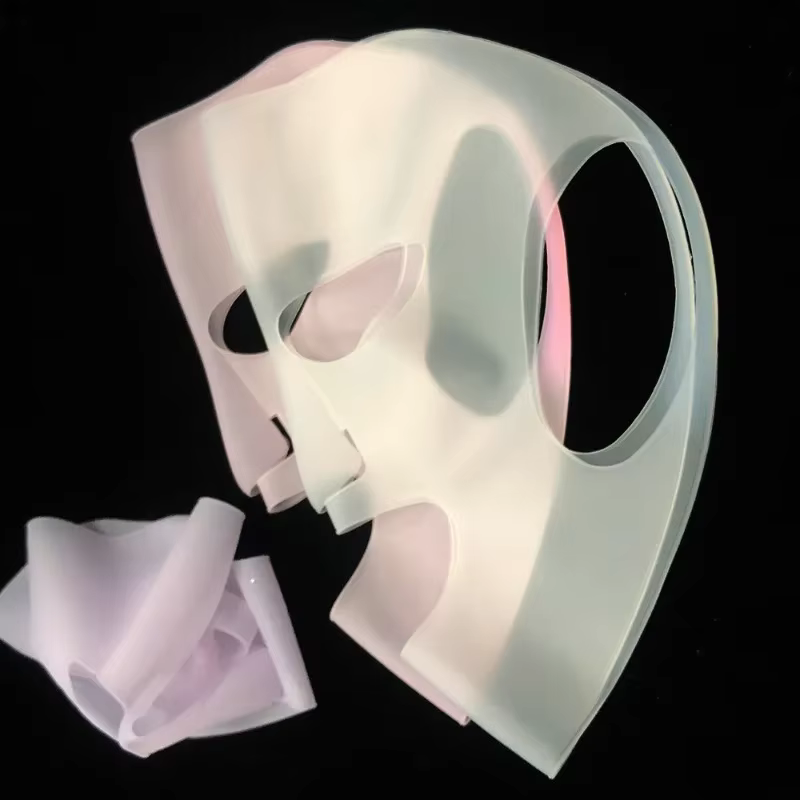 Masque facial en silicone réutilisable