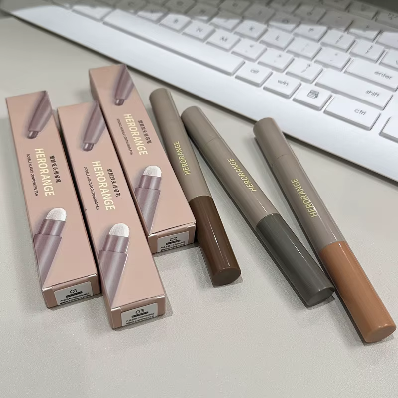 HERORANGE Stylo contour double extrémité pour contour