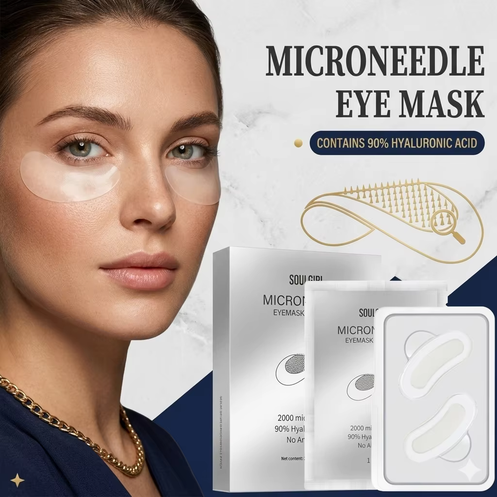 Patchs pour les yeux à l'acide hyaluronique hydratants