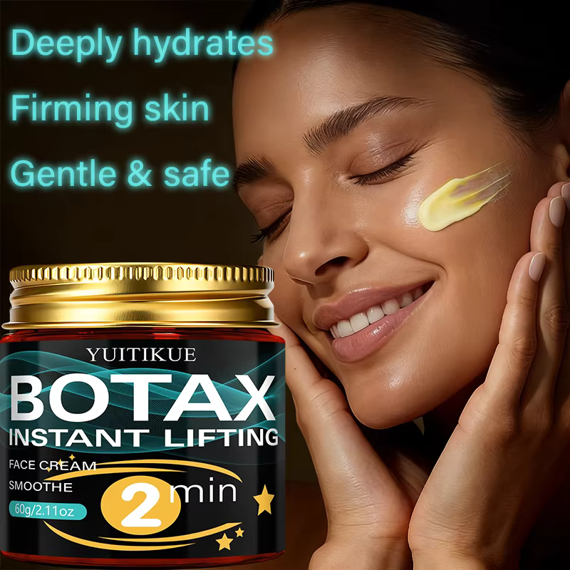 Crème pour le visage liftante instantanée YUITIKUE Botax - 60g Traitement anti-âge lissant en 2 minutes pour tous les types de peau