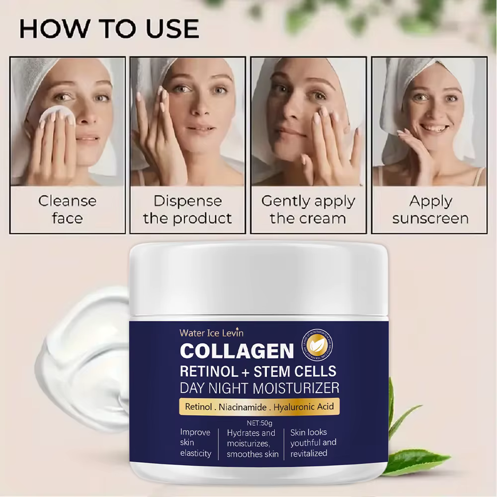 Crème au collagène pour le visage