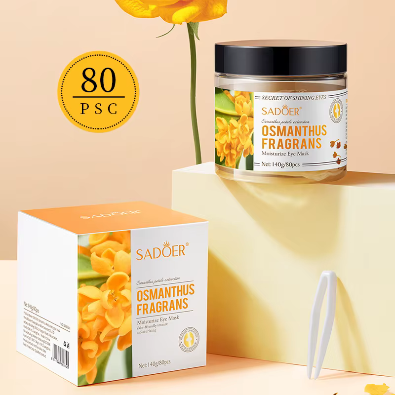 80 patchs pour les yeux à l'osmanthus