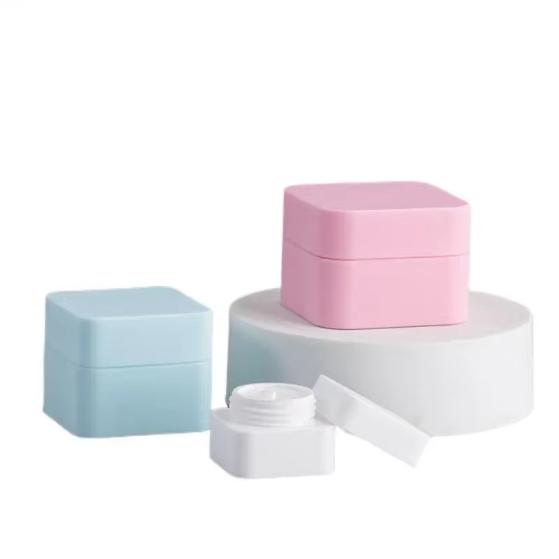 Pot de maquillage vide rond en plastique 5g/15g/20g/30g/50g