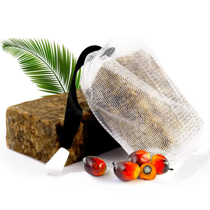 Savon noir africain nettoyage en profondeur exfoliant visage hydratant peau lissant