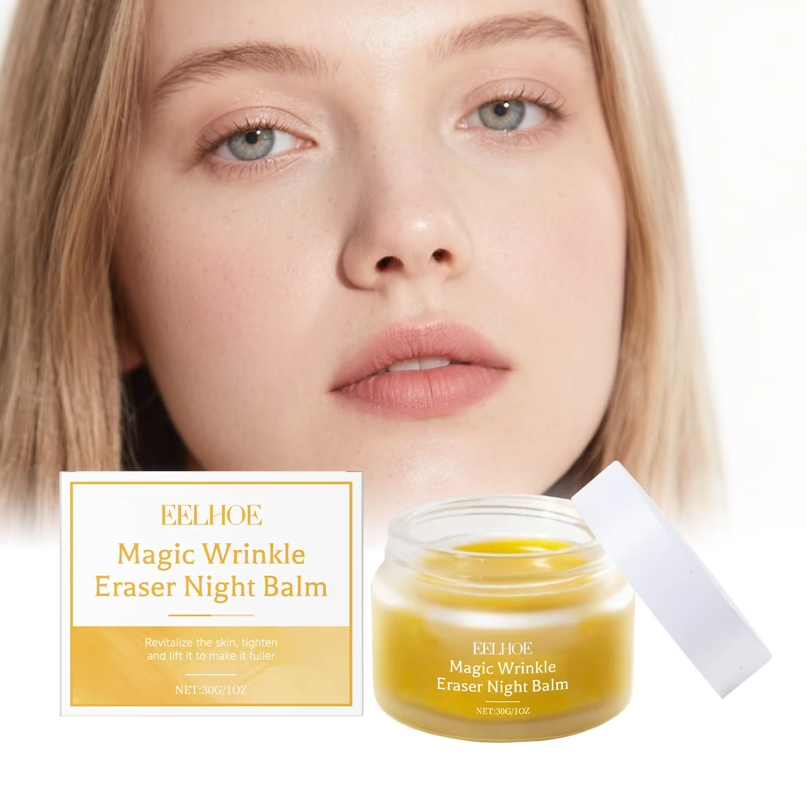Crème Visage Liftante et Raffermissante Hydratante Éclaircissante Anti-Rides et Ridules Sérum au Carbomer Soin Nuit Peau Sèche