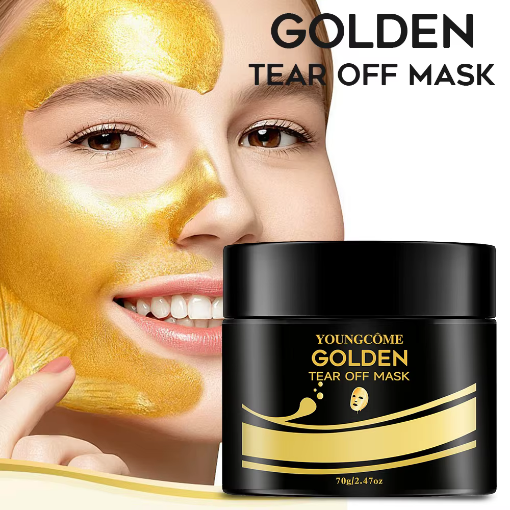 Masque à déchirer en or 24K
