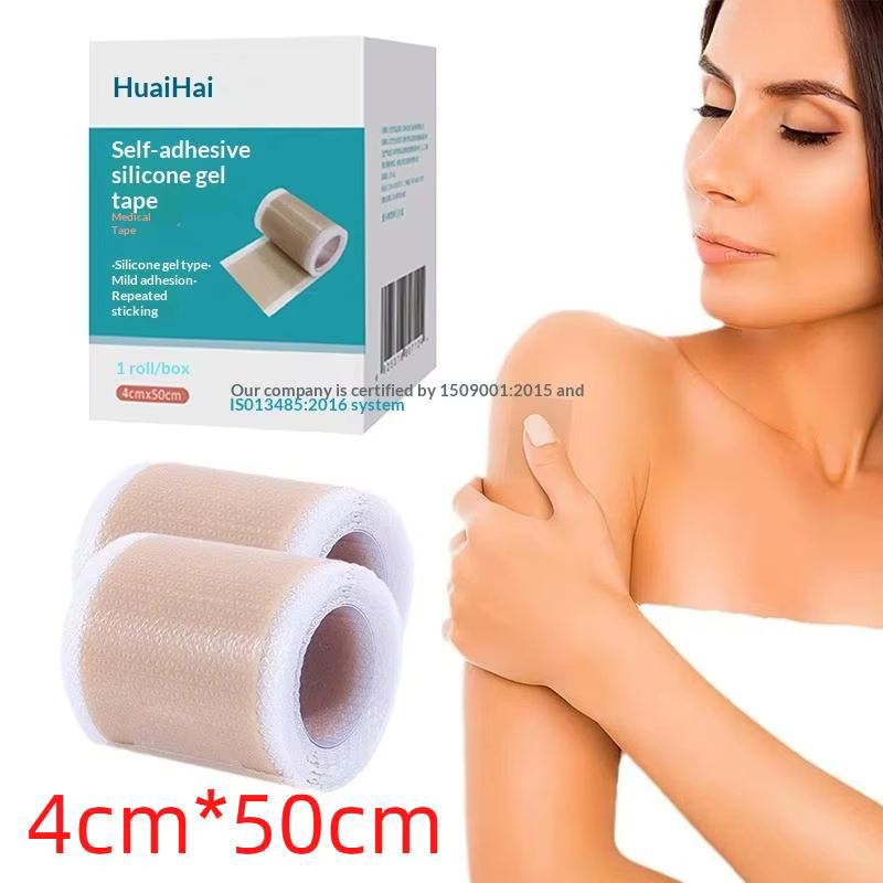 Bandes de silicone pour cicatrices 4cm*50cm