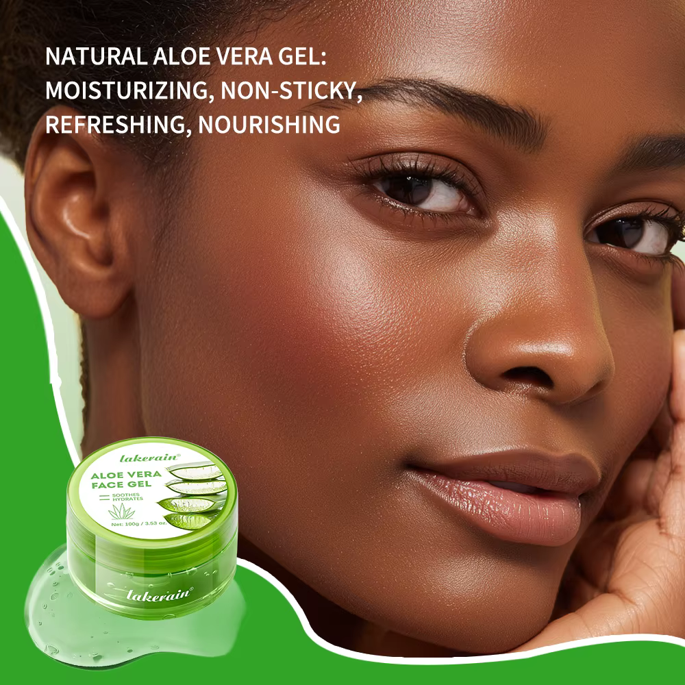 Gel d'aloe vera éclaircissant