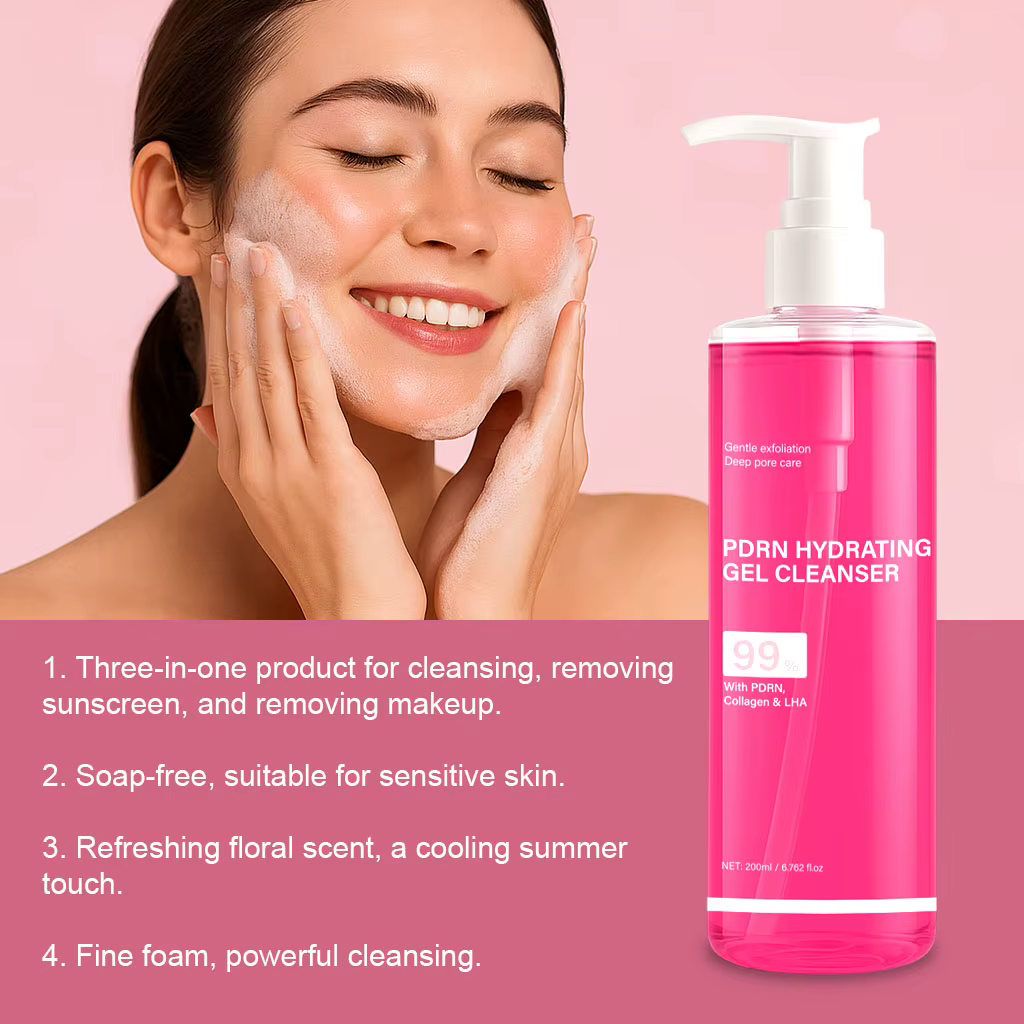 Gel nettoyant hydratant PDRN
