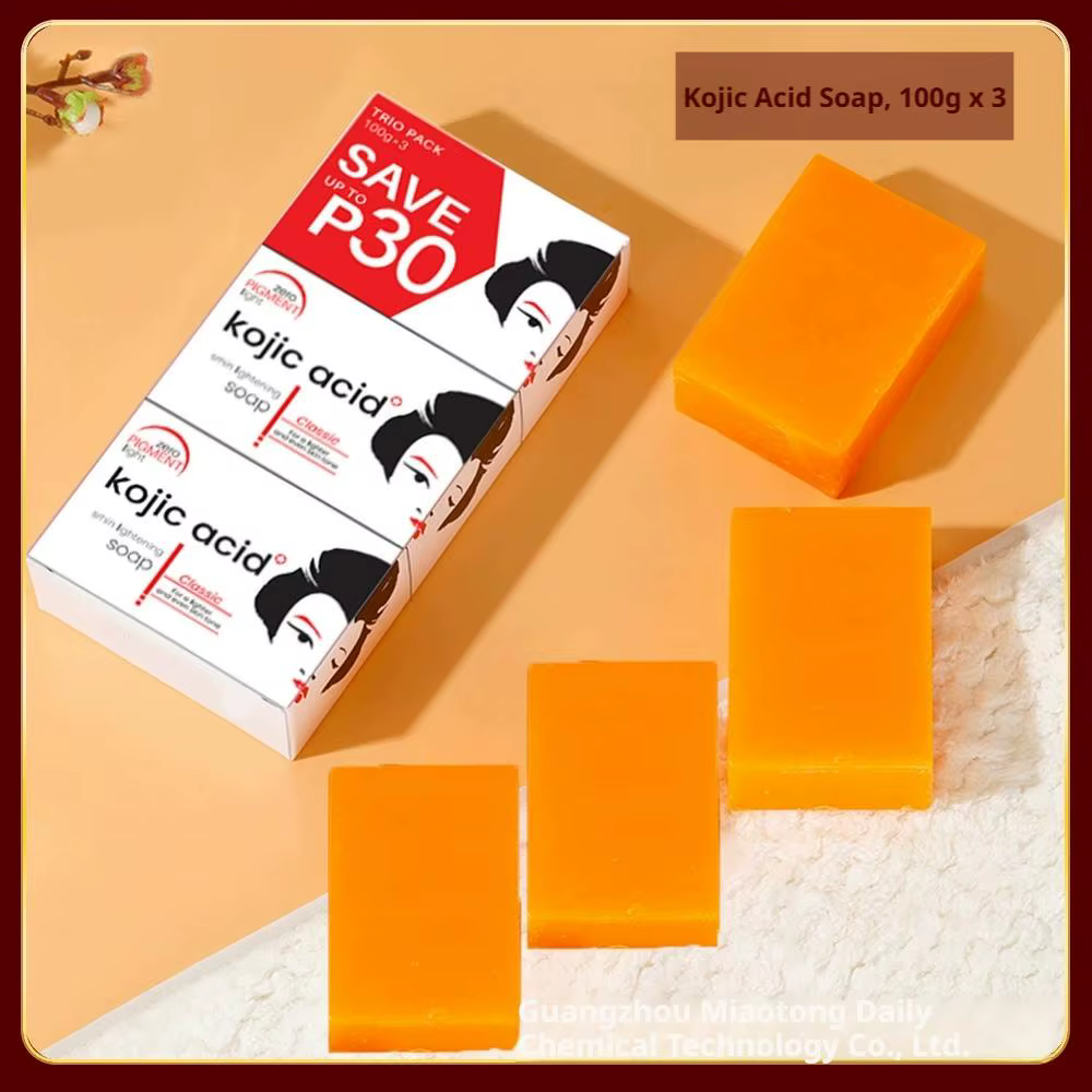 Savon à l'acide kojique