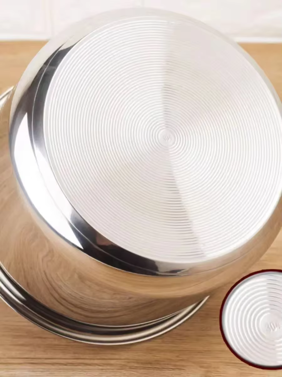 Revêtement d'autocuiseur électrique 5L, bols intérieurs, bol multicuiseur, réservoir en acier inoxydable pour la cuisson de la soupe et du bouillie
