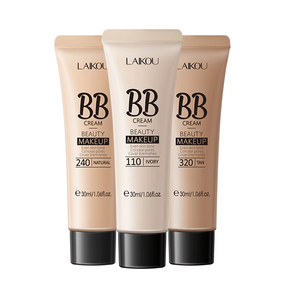 LAIKOU BB crème longue durée imperméable même le teint de la peau dissimuler les Pores couvrir les imperfections beauté visage maquillage 30ml
