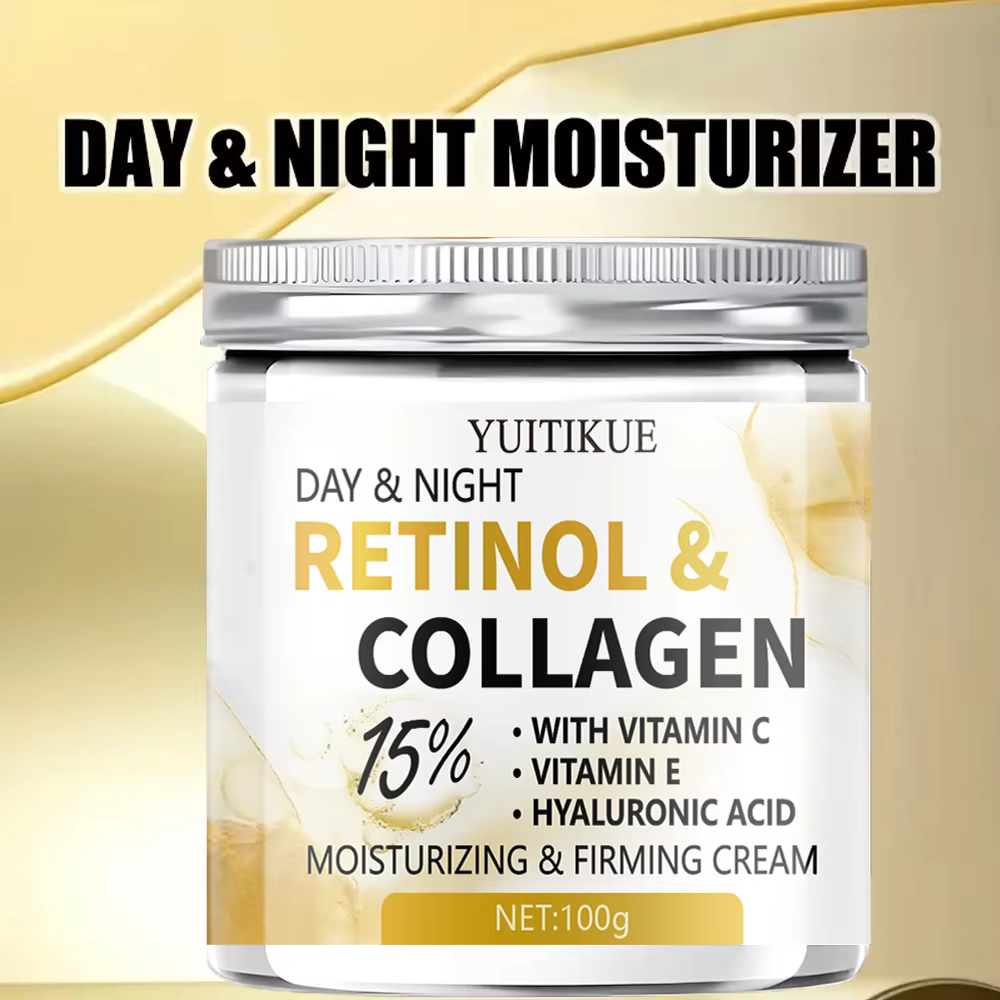 DAY & NIGHT Crème raffermissante 100g - 15% rétinol et collagène