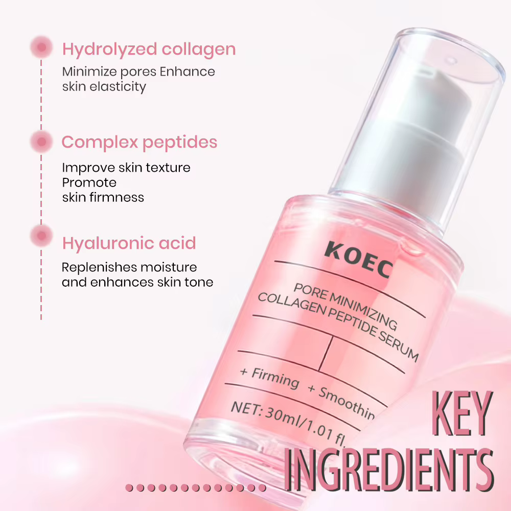 Sérum au Peptide de collagène pour perfectionner les pores