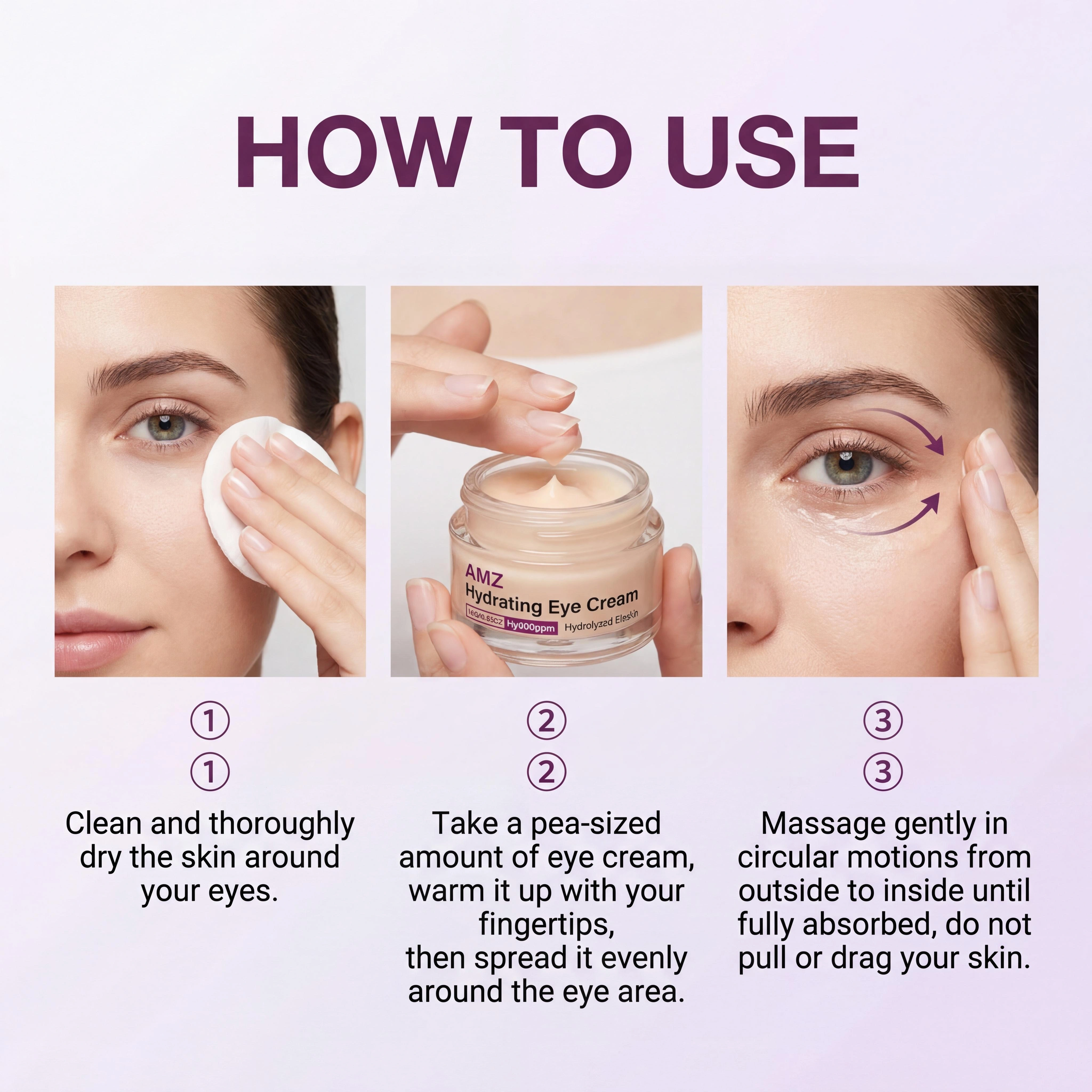 Crème Volume Calcium Lifting et Raffermissante pour les Yeux