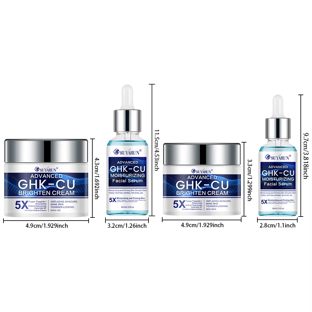 Crème et sérum SUYARUN GHK-CU - Hydratant facial anti-âge