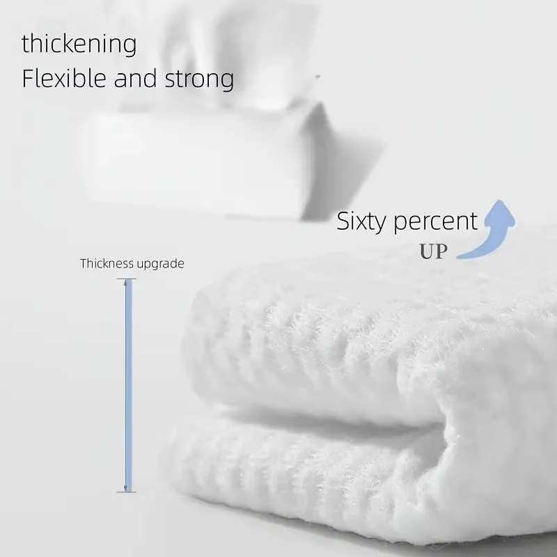 100 lingettes nettoyantes pour le visage ultra douces