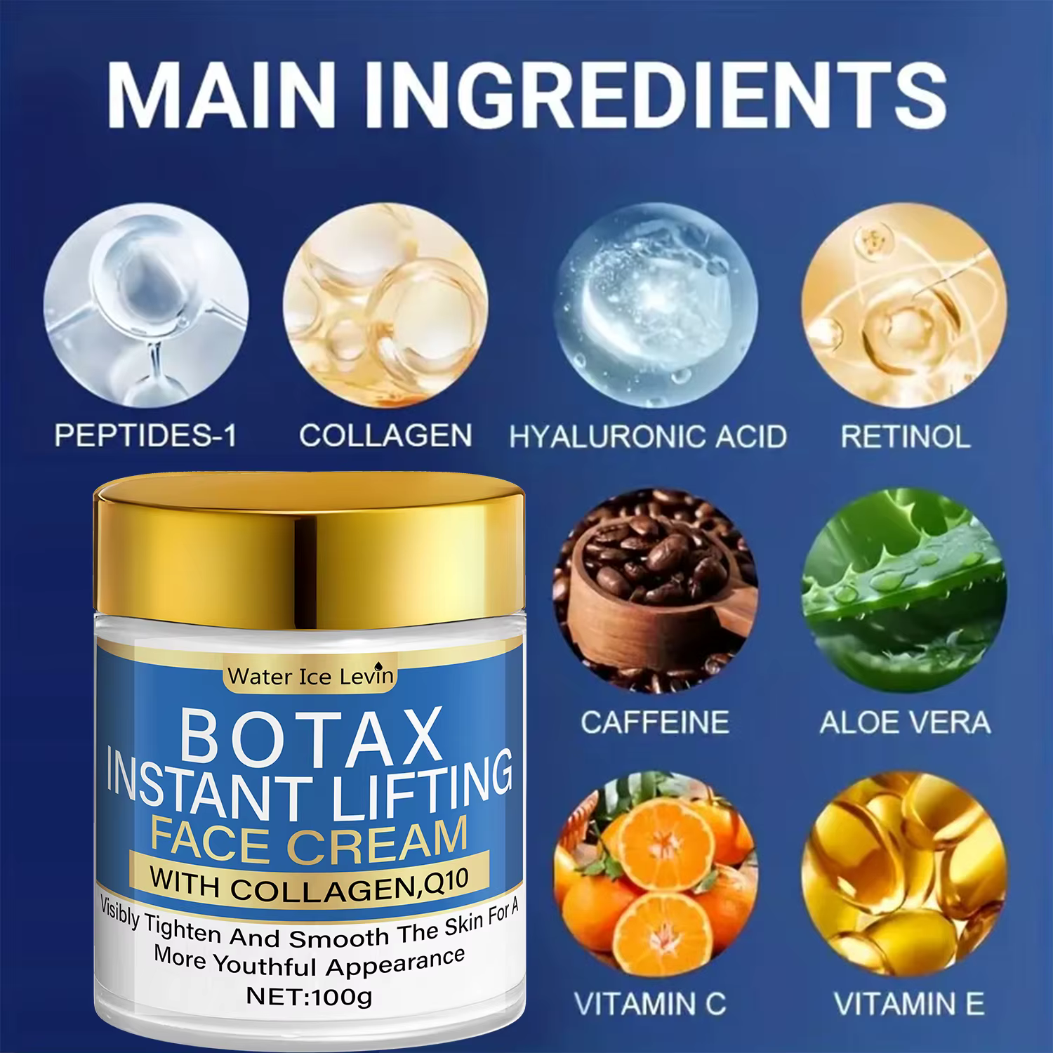 Crème Visage Fermeté à l‘Effet Liftant 100g