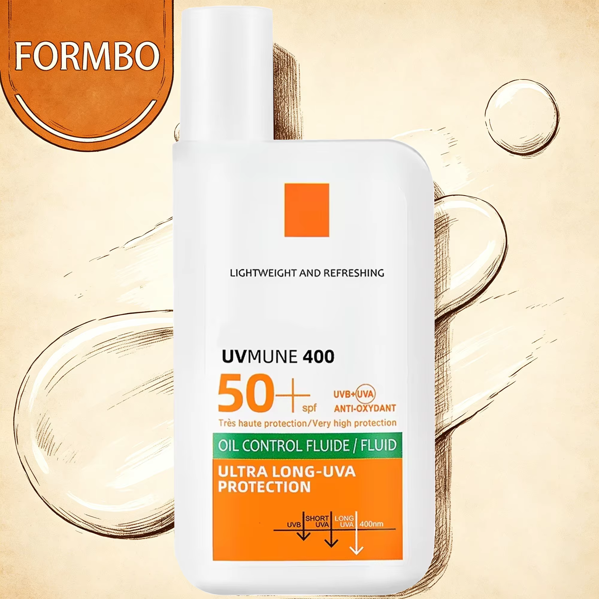 Crème solaire FORMBO SPF50+ non grasse