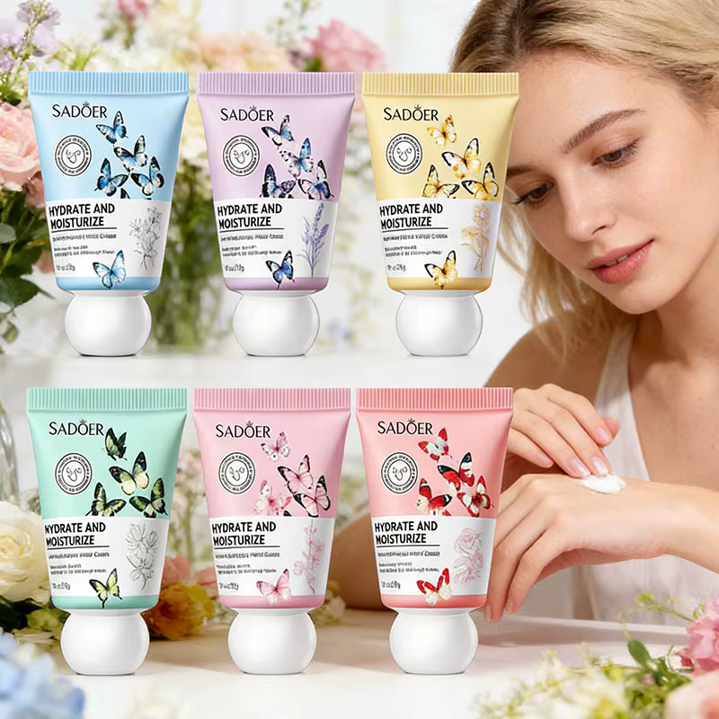 Crème pour les mains florale SADOER
