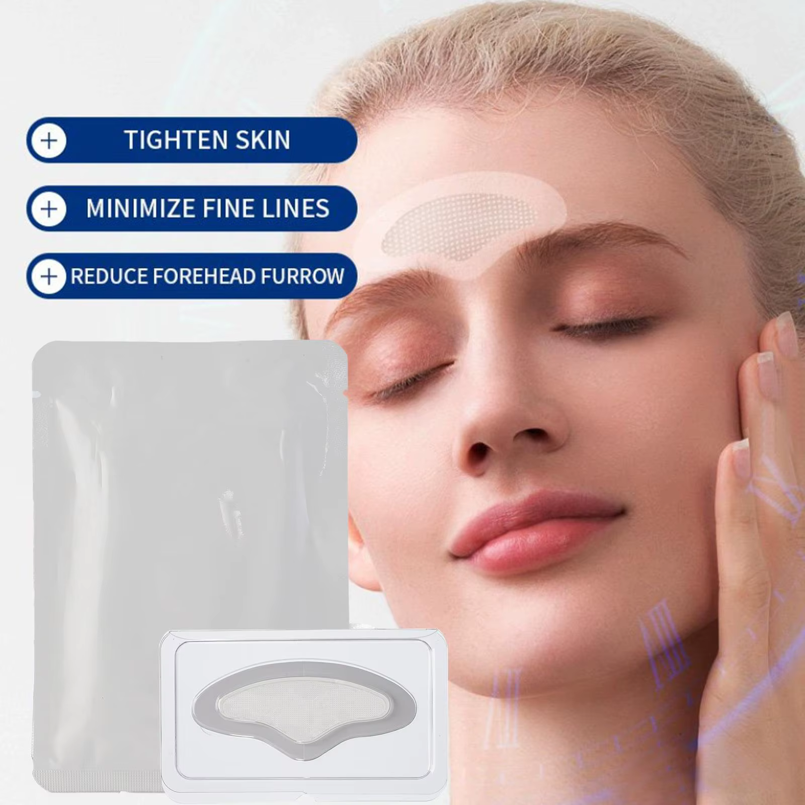 Masque à micro-aiguilles à l'acide hyaluronique