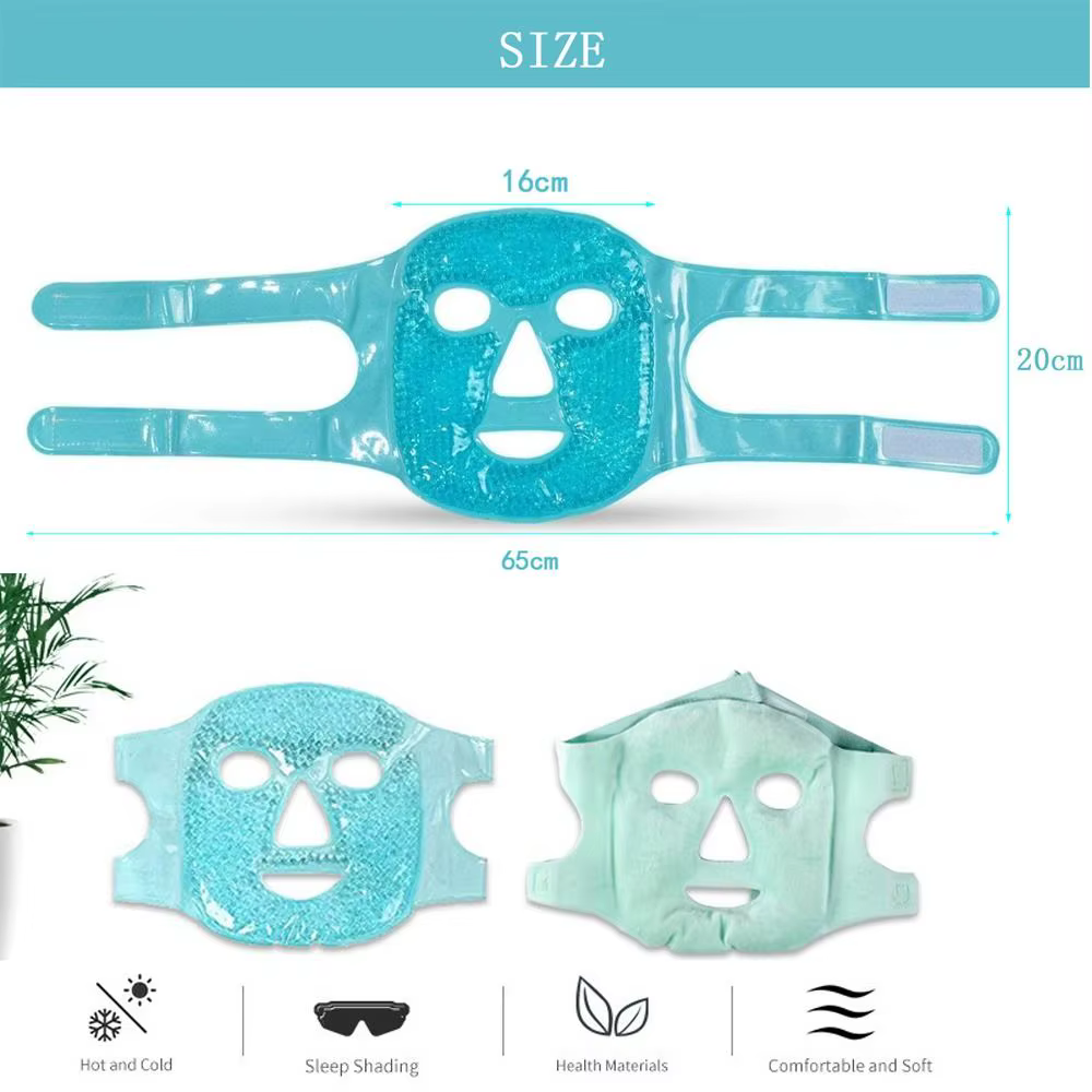 Masque Gel Glacé Anti-Fatigue pour les Yeux et le Visage