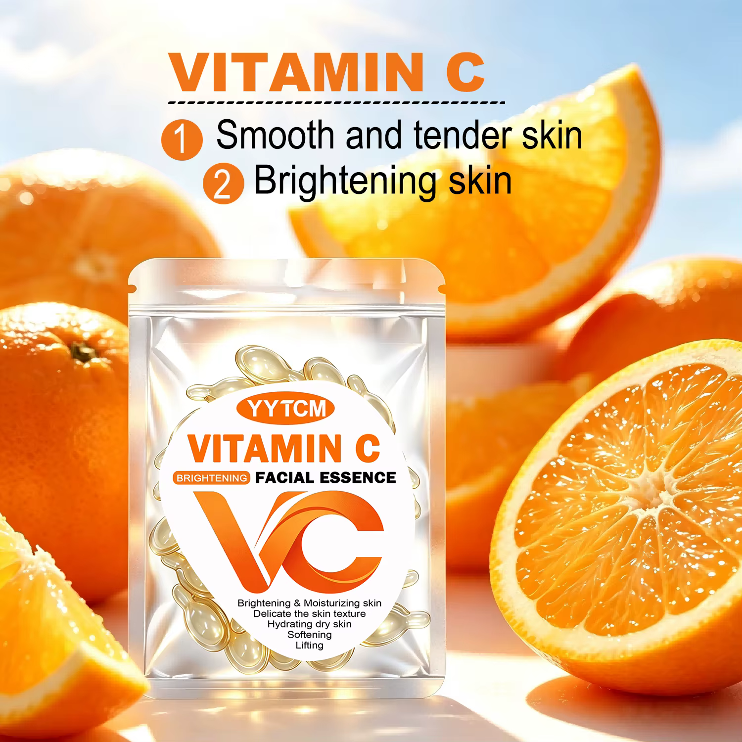 Sérum facial à la vitamine C