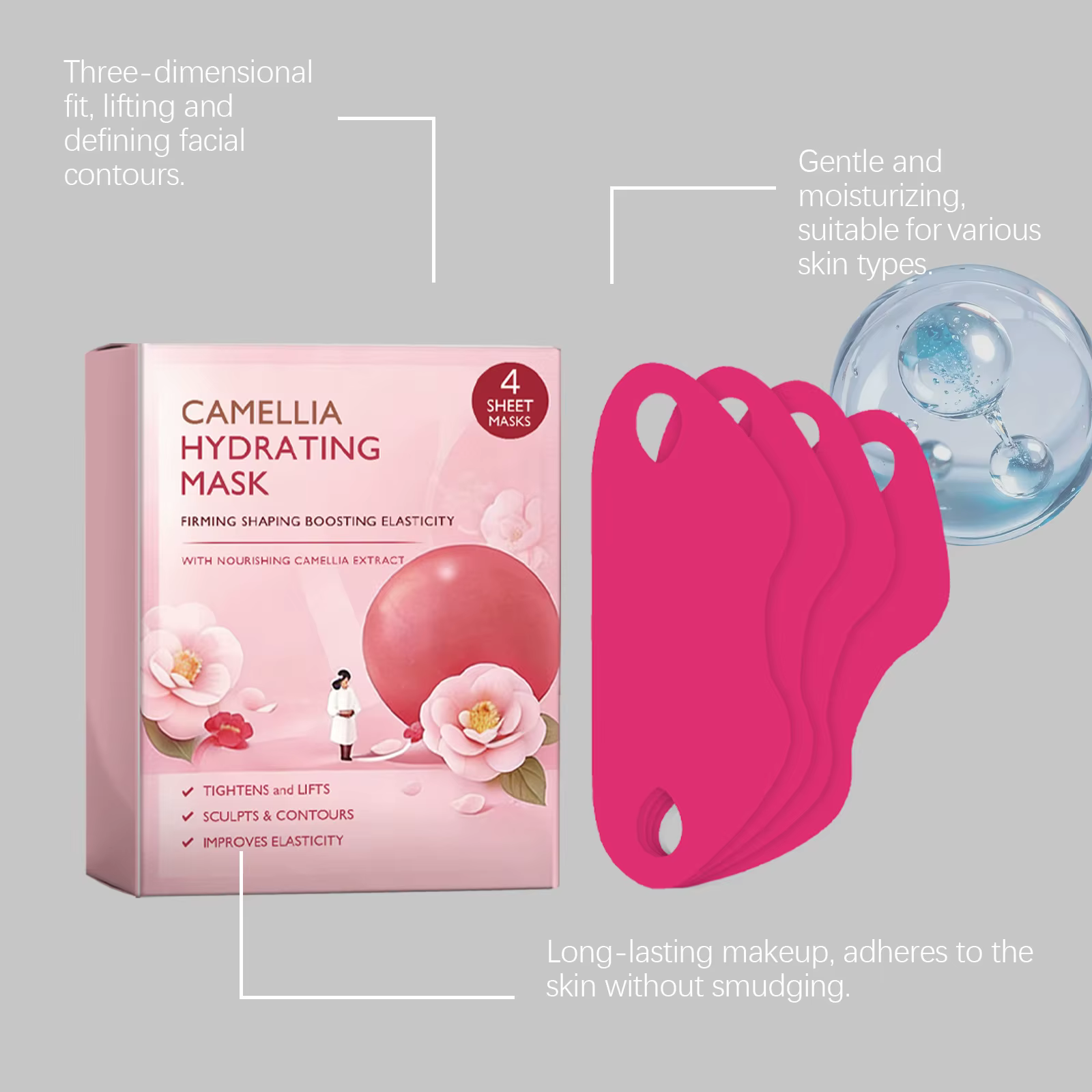 Masque raffermissant pour le visage
