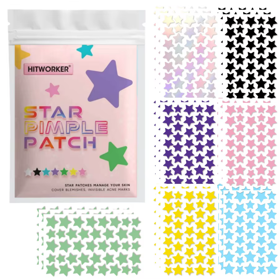 Patch anti-acné en forme d'étoile
