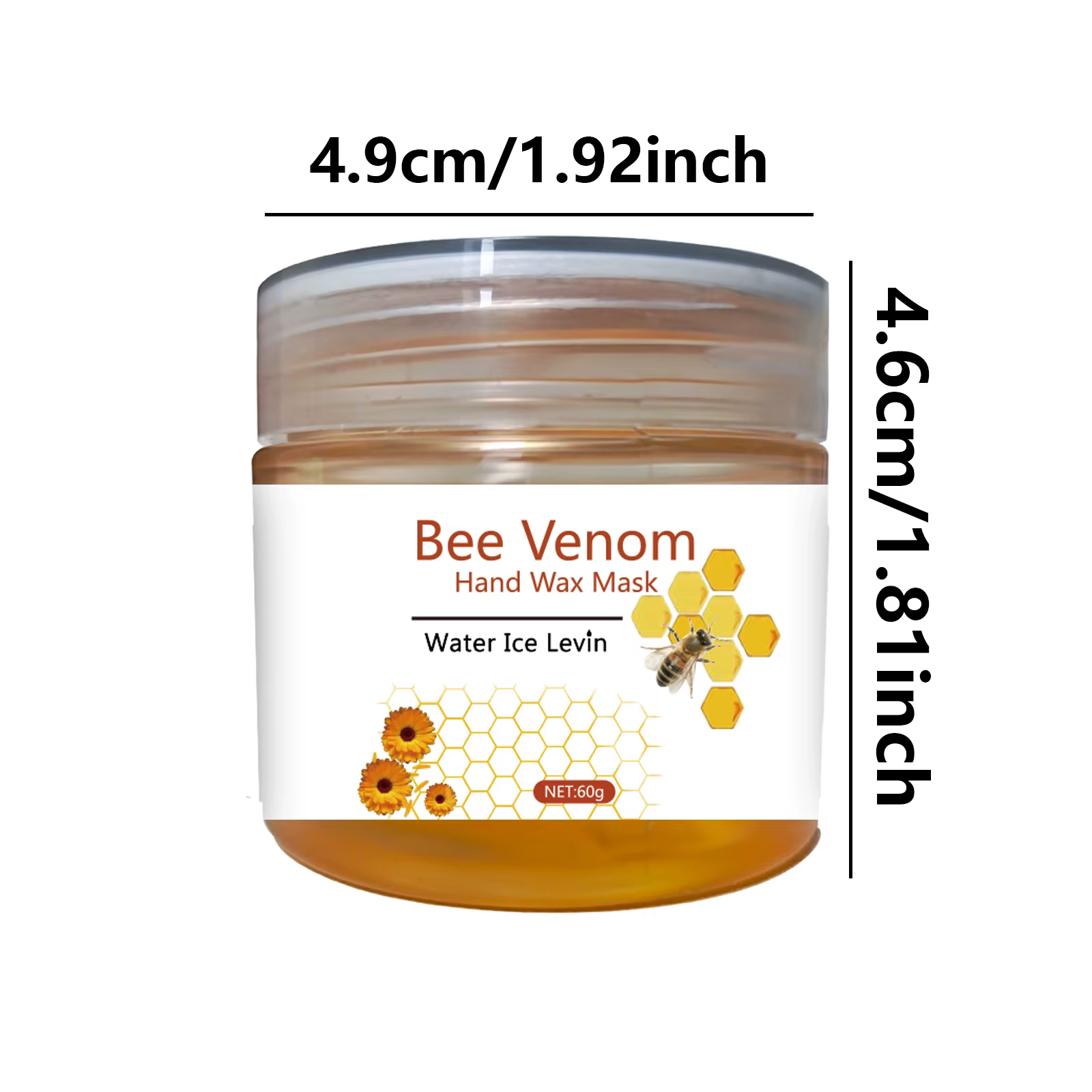 Masque exfoliant hydratant au miel pour les mains