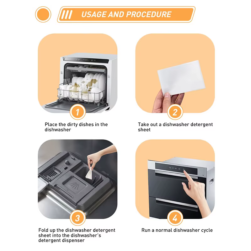 Nettoyant pour lave-vaisselle, tablettes détergentes puissantes pour éliminer les taches d'huile et détartrer, outils de nettoyage de cuisine pour lave-vaisselle et machine à laver