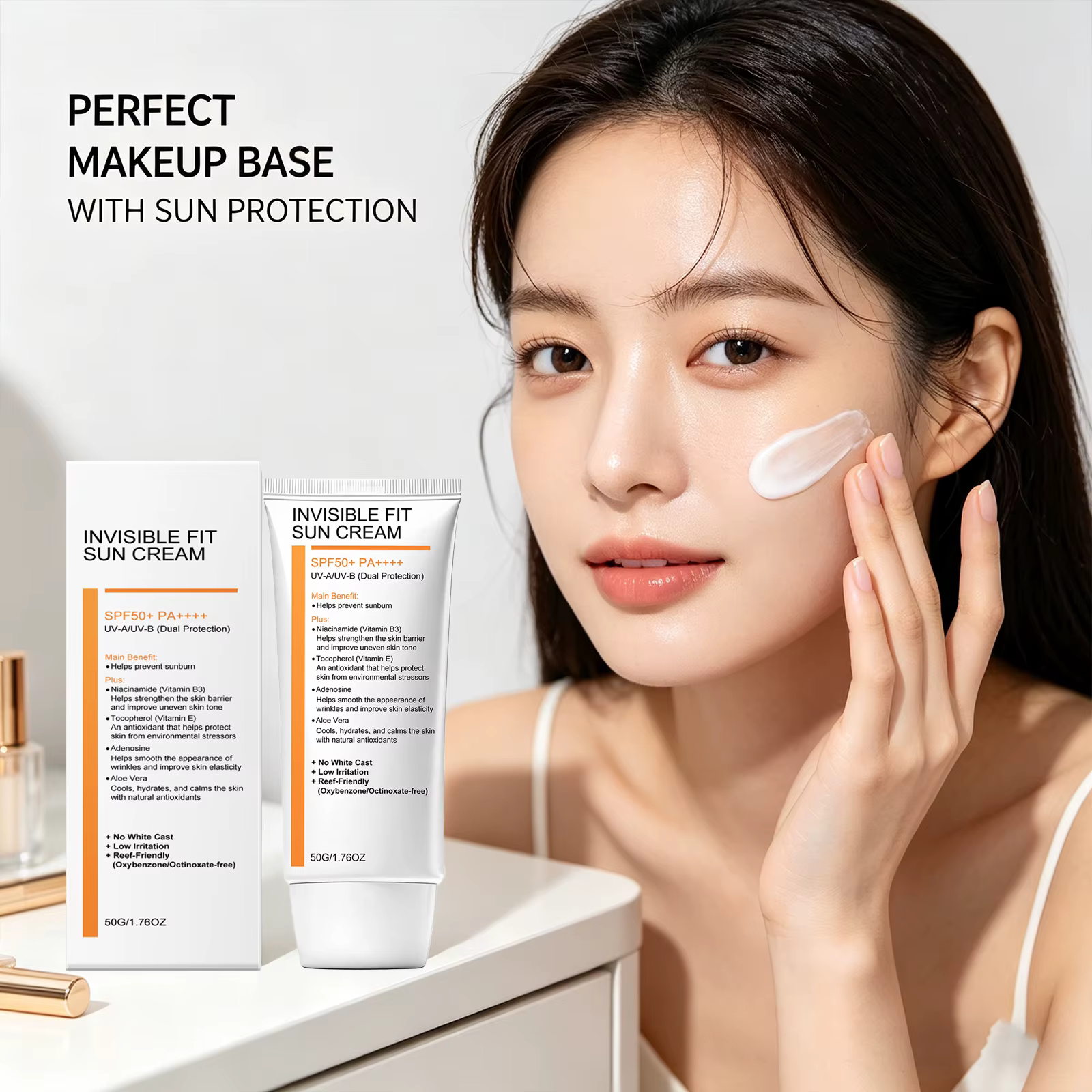Crème hydratante à la niacinamide