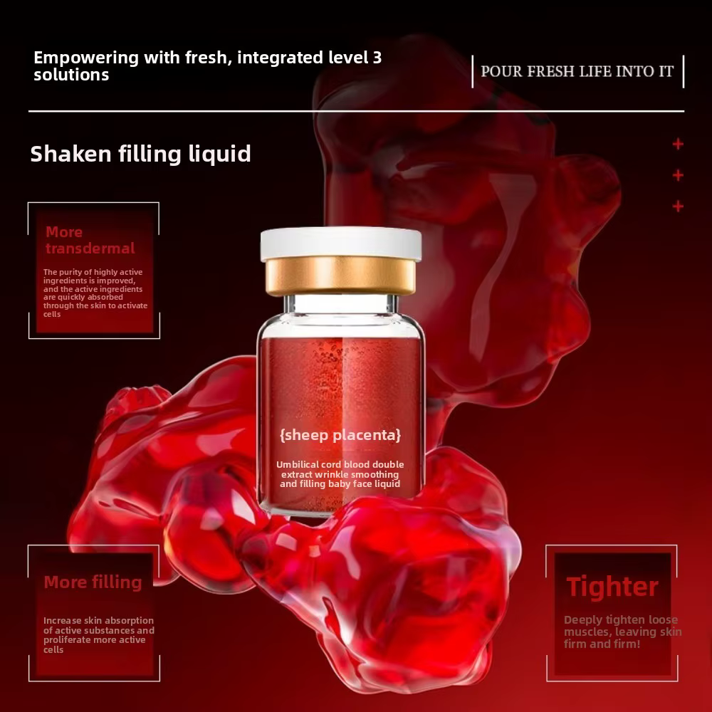 Le sérum de remplissage Double Serum hydrate en profondeur
