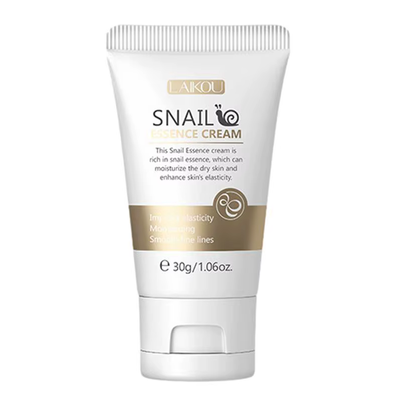 Crème pour le visage aux escargots